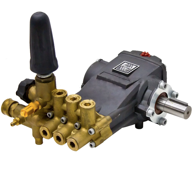 530007 AAA Triplex Plunger 24mm Solid Shaft Belt Driven Pump 4700 PSI 4.0 GPM